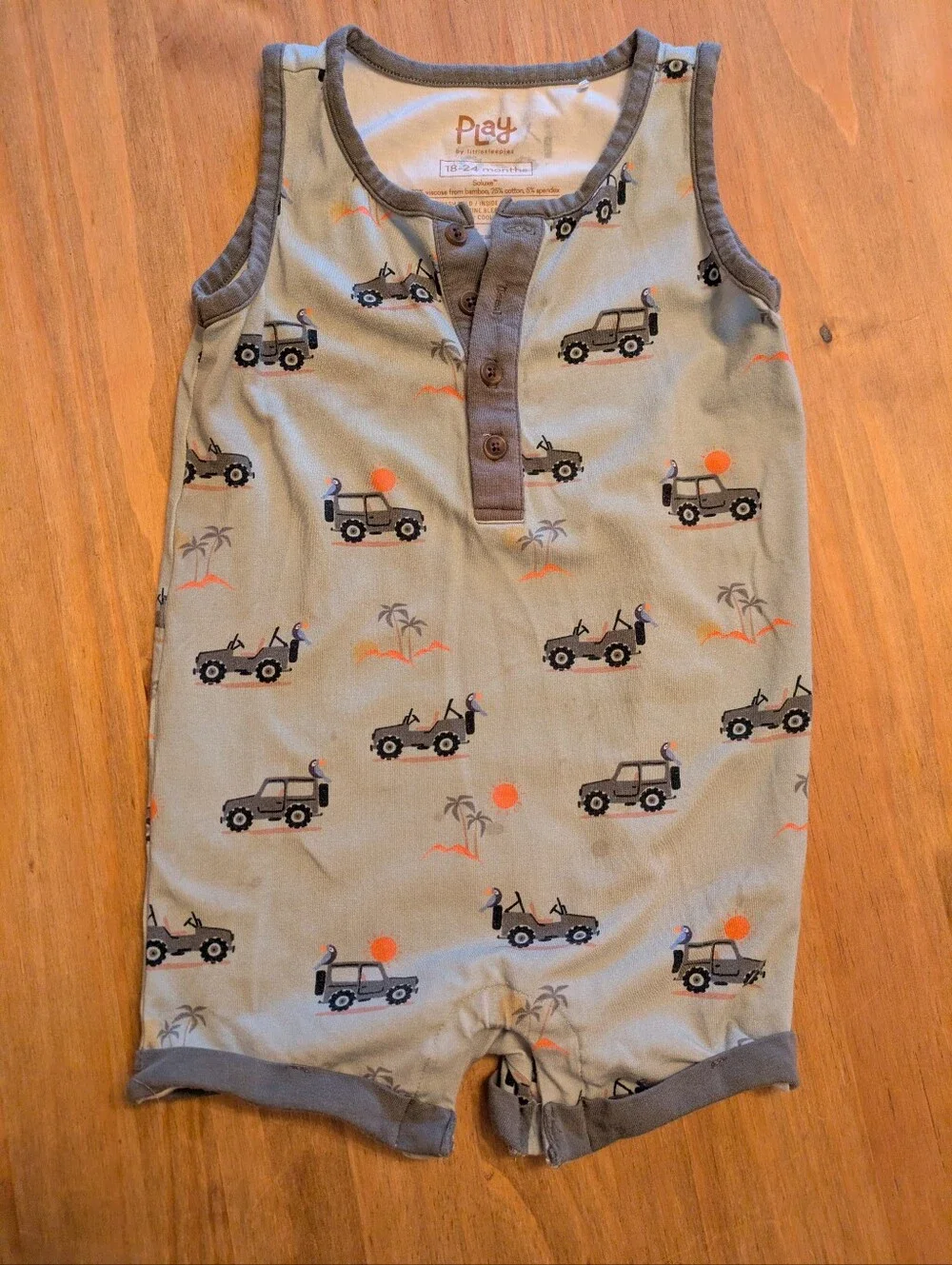 Little Sleepies Play Romper